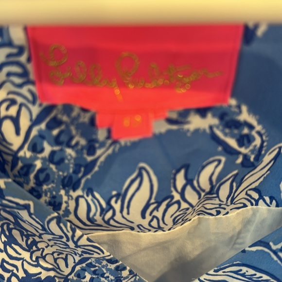Lilly Pulitzer long blue dress - Picture 6 of 6
